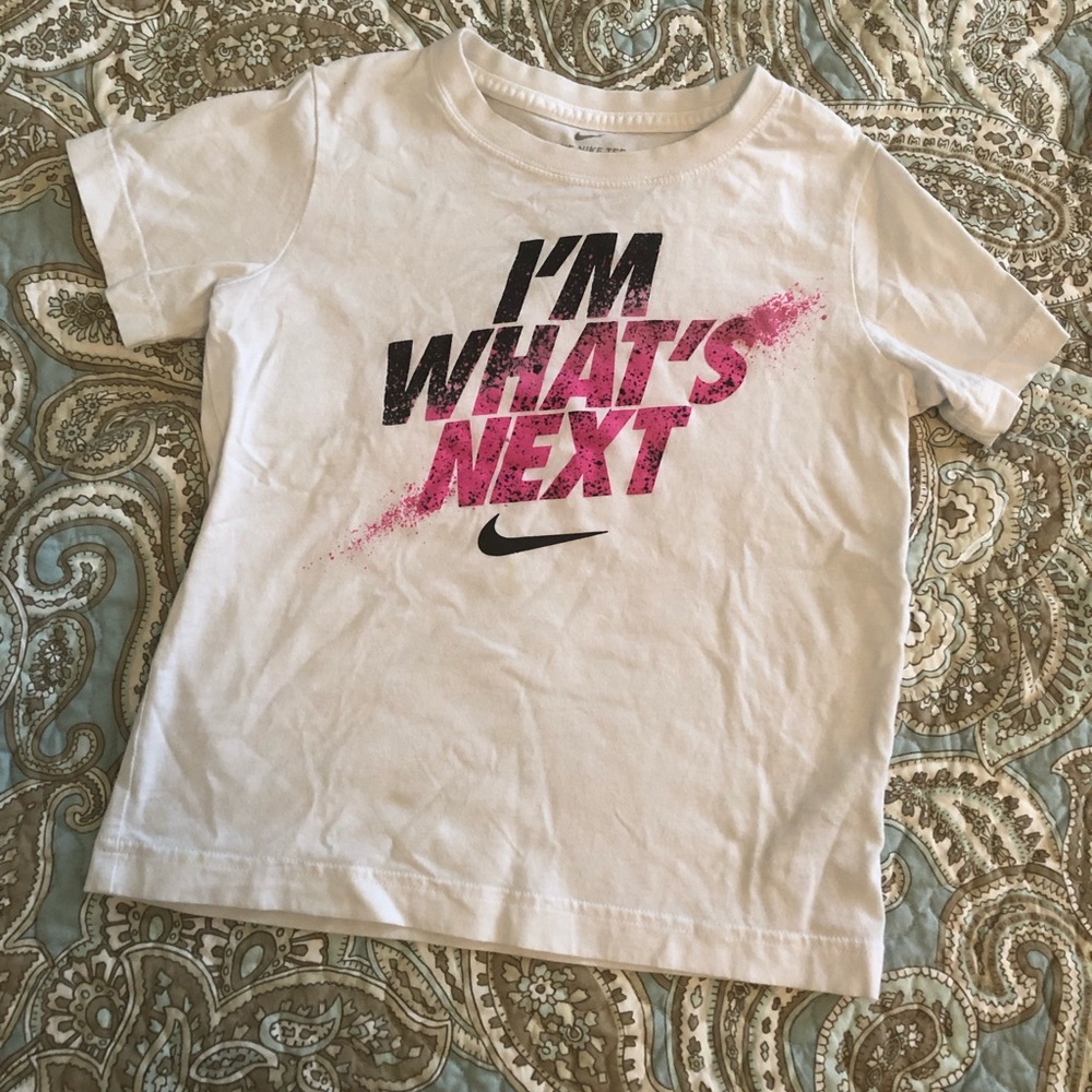 White Nike Boys T-Shirt